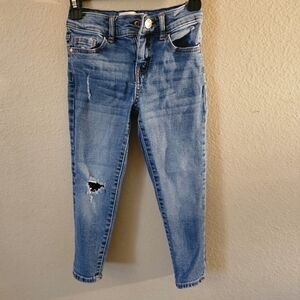 Celebrity Pink Kids Blue Distressed Jeans